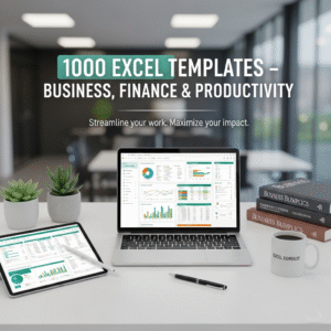 1000 Excel templates