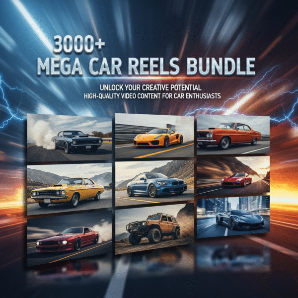 3000+ Mega Car Reels Bundle