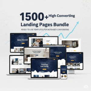 1500+ High Converting Landing Pages Bundle