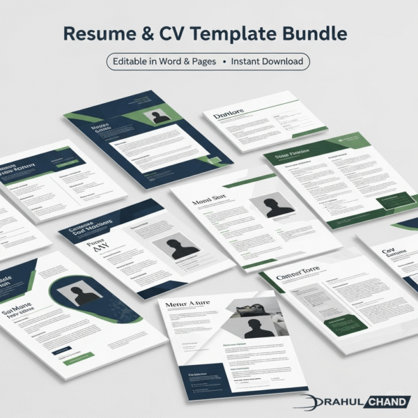 Resume & CV Template Bundle