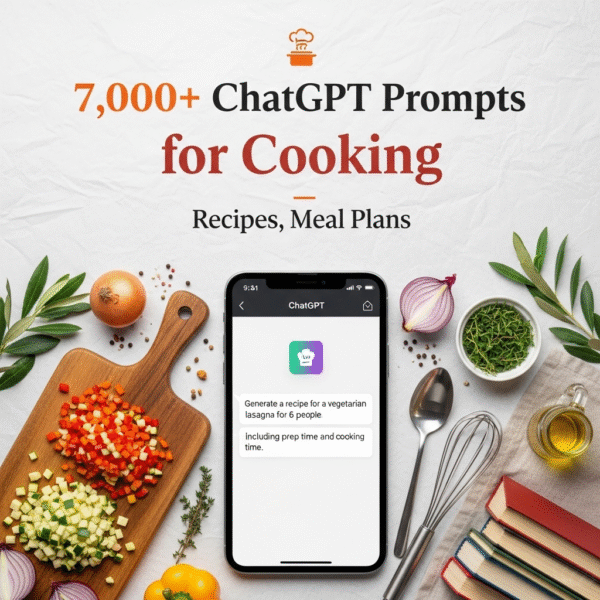 7,000+ ChatGPT Prompts for Cooking