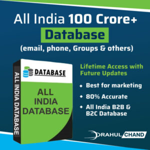All India 100 Crore+ Database – Email, Phone & More
