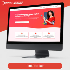 DigiShop: Ready-Made Website Template with 100+ Digital Products
