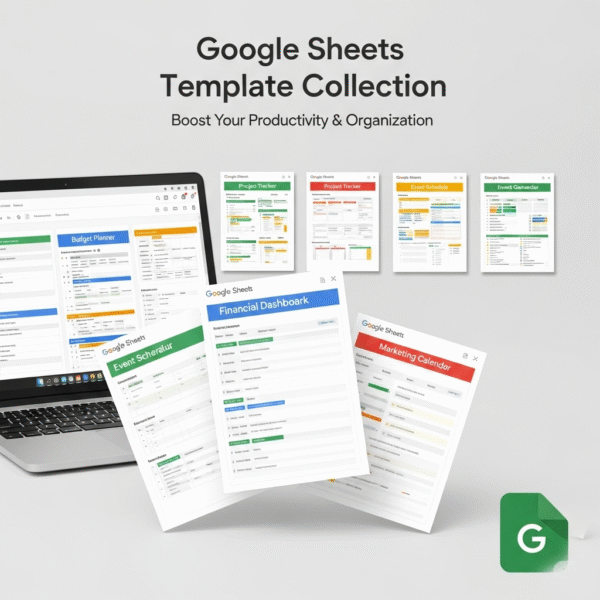 Google Sheets Template Collection – 100+ Ready-to-Use Templates