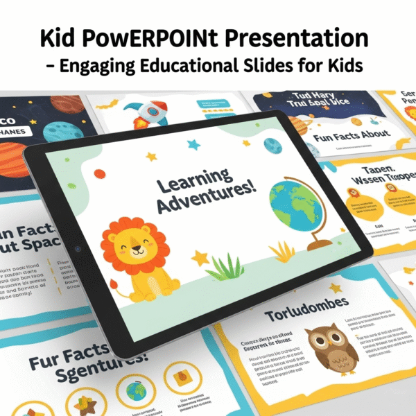 Kid PowerPoint Presentation – Engaging Educational Slides for Kids